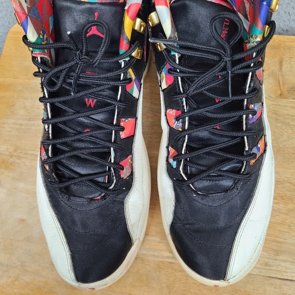 Air Jordan‎ 12 Retro CNY Chinese New Year Mens 12 Shoes 2019 Black CI2977-006